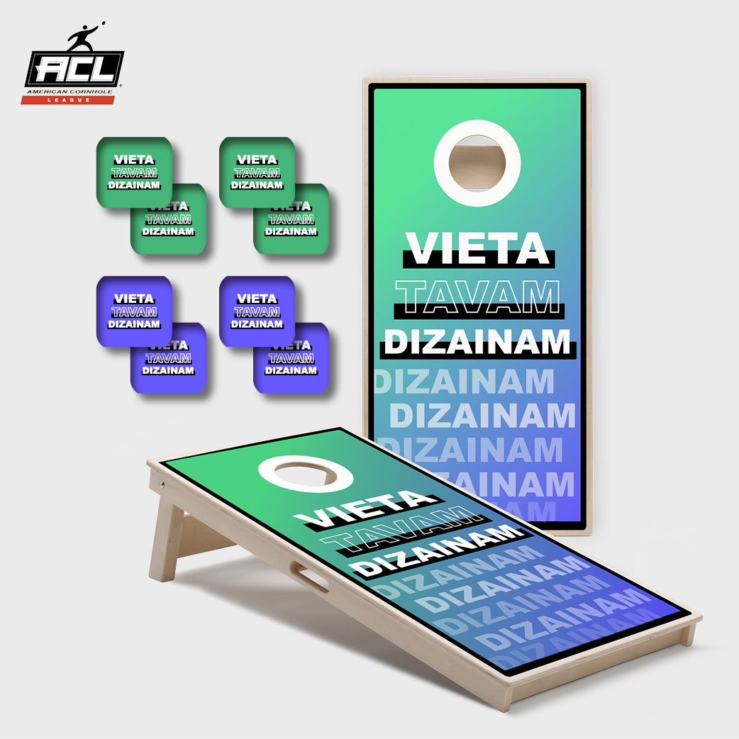 Personalizētie cornhole komplekti