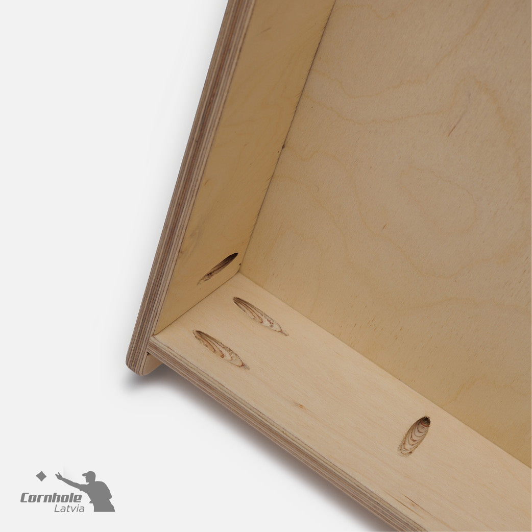 Cornhole Latvia spēles komplekts (15mm) - Mežs