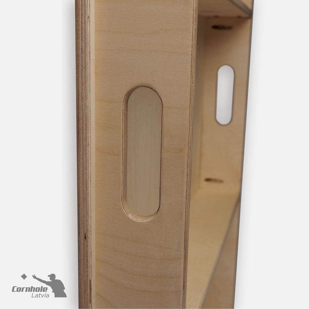 Cornhole Latvia spēles komplekts (15mm) - Mežs
