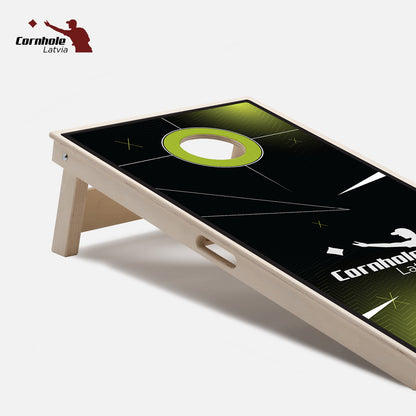 Cornhole Latvia PRO dēļi (18mm) - Neon Pro 2025
