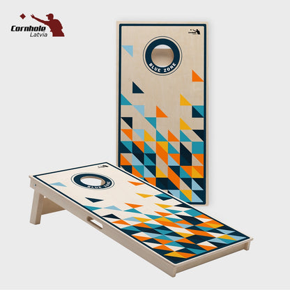 Cornhole Latvia spēles komplekts (15mm) - Ģeometrija