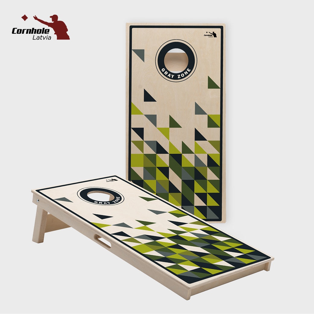 Cornhole Latvia spēles komplekts (15mm) - Ģeometrija